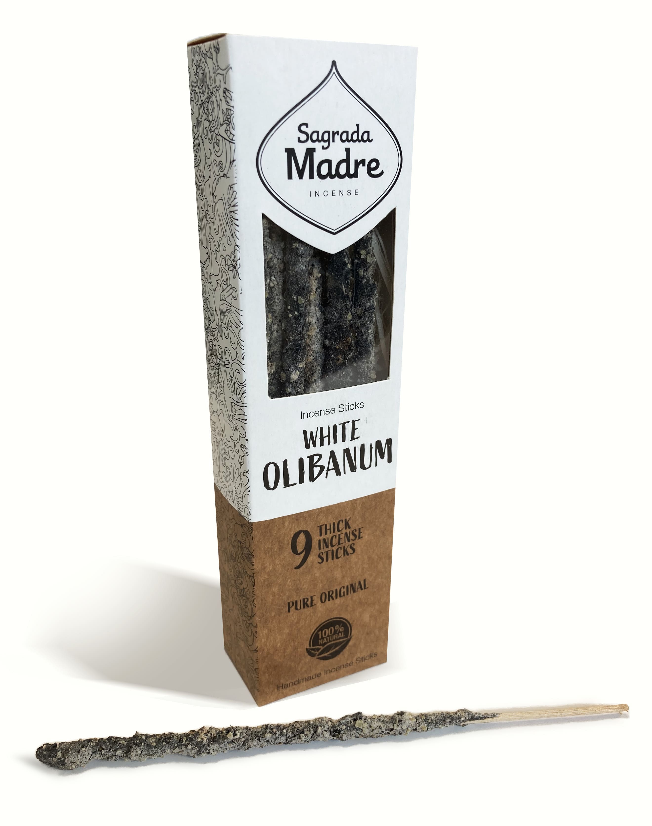 Sagrada Madre - encens Oliban Blanc chez Arabesk