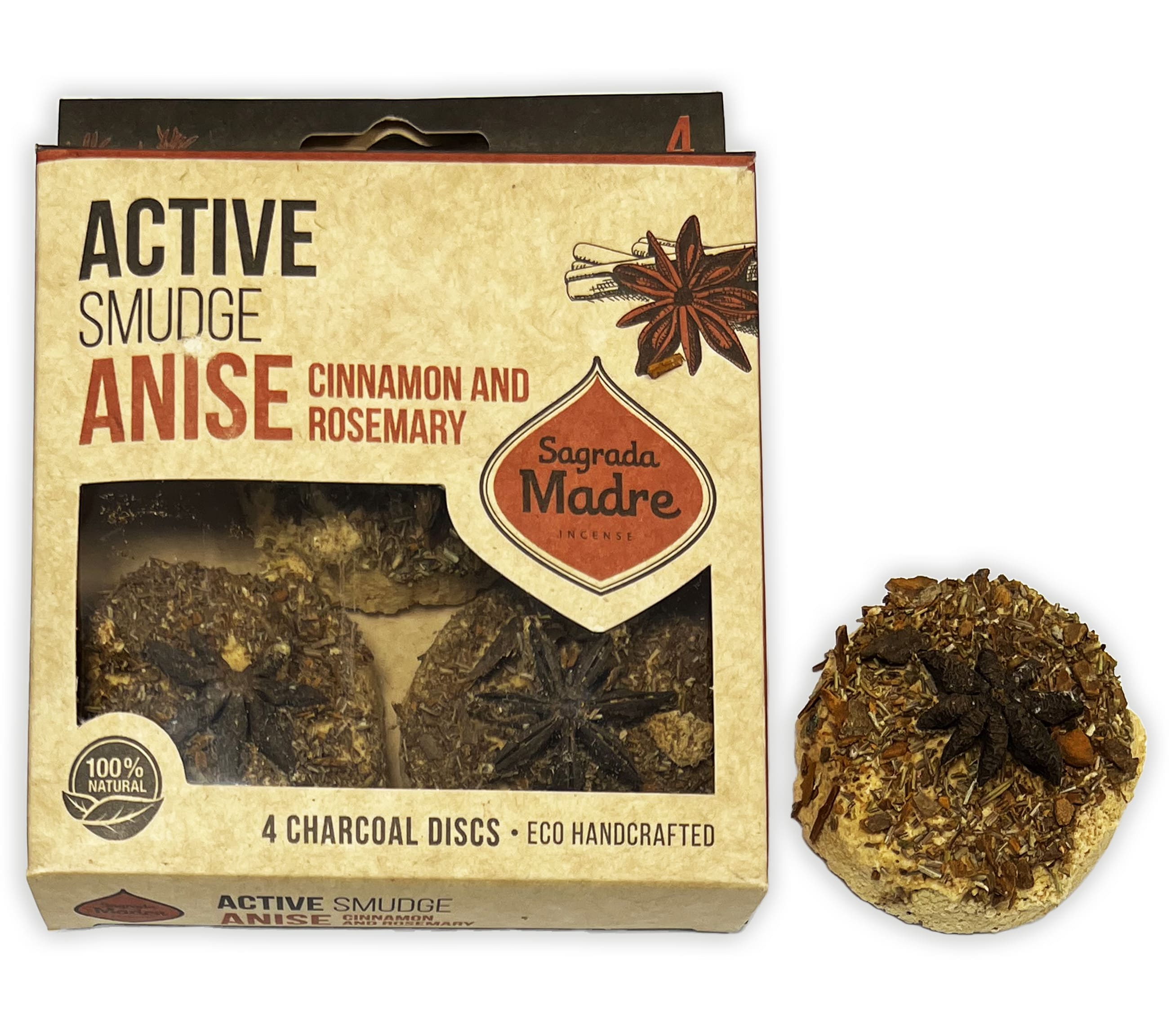 Sagrada Madre - Pastille d'anis, de cannelle et de romarin 