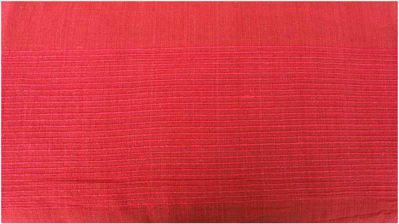 Tenture kerala rouge