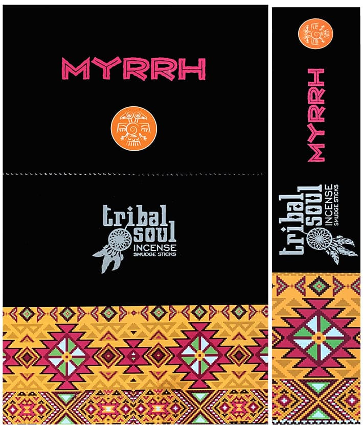 Encens Tribal Soul Myrrhe masala 15g chez Arabesk