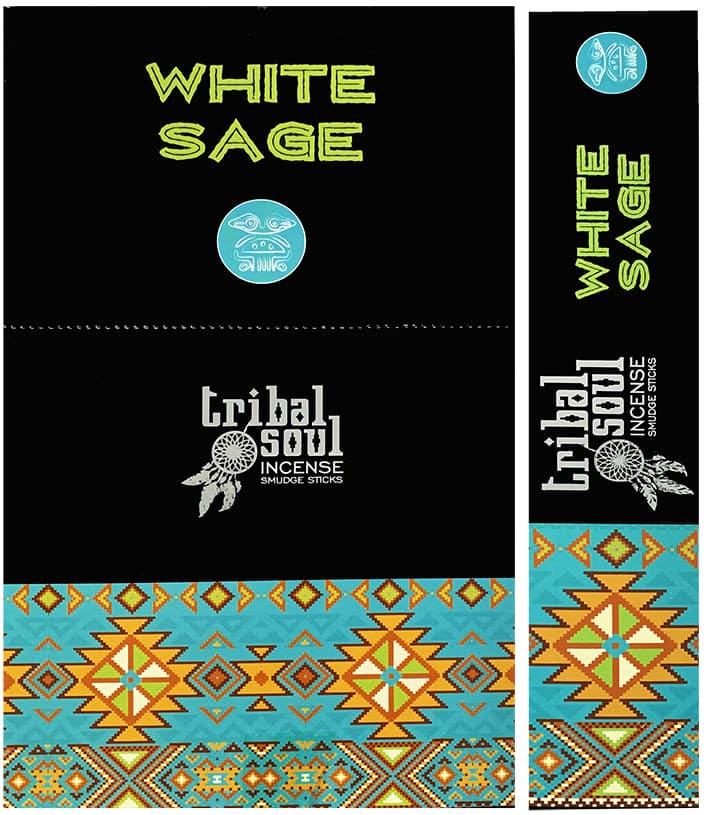 Encens Tribal Soul Sauge Blanche masala 15g chez Arabesk