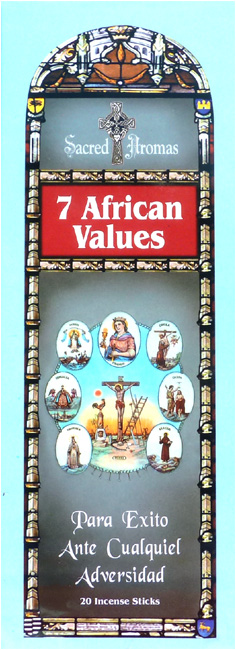 Encens tulasi sarathi les 7 valeurs africaines hexa 20g