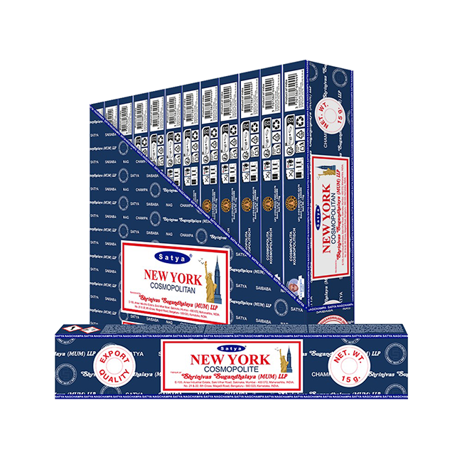 Encens Satya New York 15g chez Arabesk
