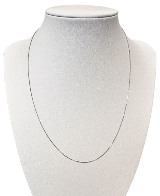 Collier Chaîne Argent 925 Mailles Vénitienne Ajustable 40 cm chez Arabesk