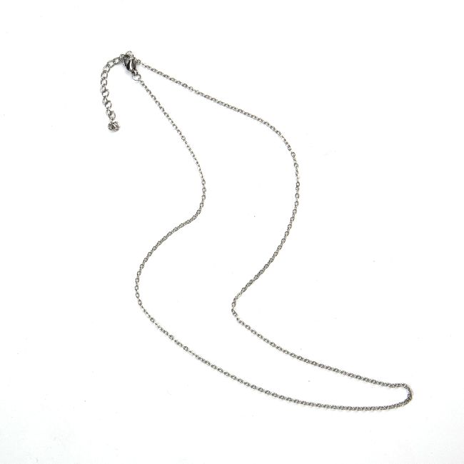 Collier Chaîne Argent 925 Mailles Vénitienne Ajustable 40 cm chez Arabesk|fr