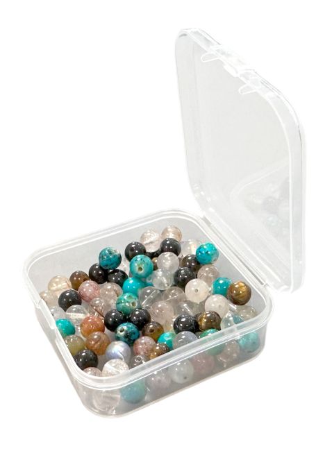 Boite de rangement perles en plastique 5.5cm x12 chez Arabesk|fr
