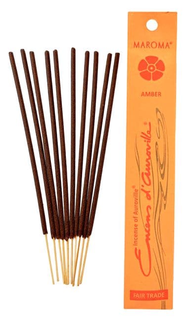 Encens d'Auroville Ambre 5x 10 Sticks