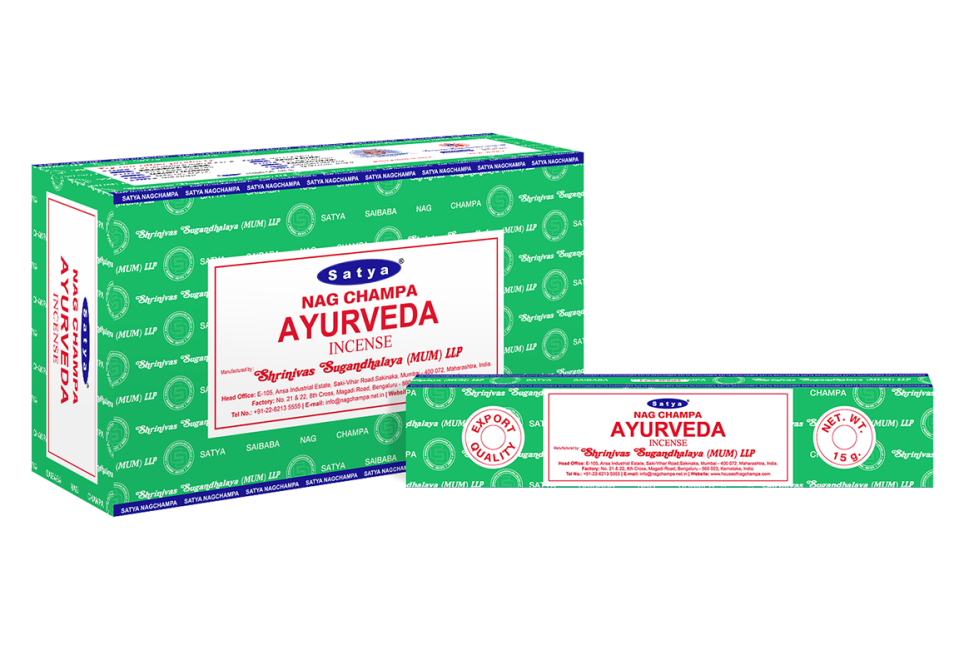 Encens Satya Ayurveda 15g chez Arabesk