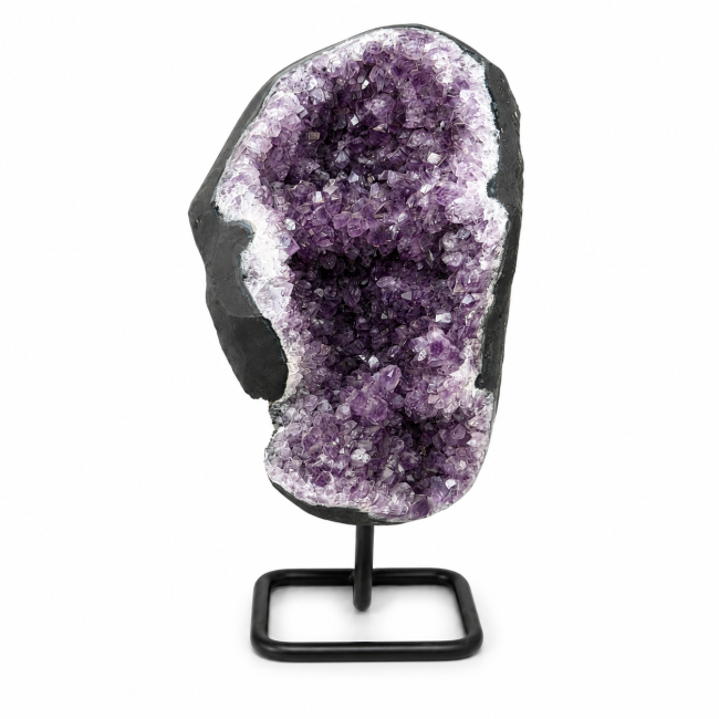 Géode améthyste Brésil A sur socle 3.6 kg