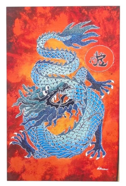 Batik dragon petit modèle 45x65 cm chez Arabesk|fr