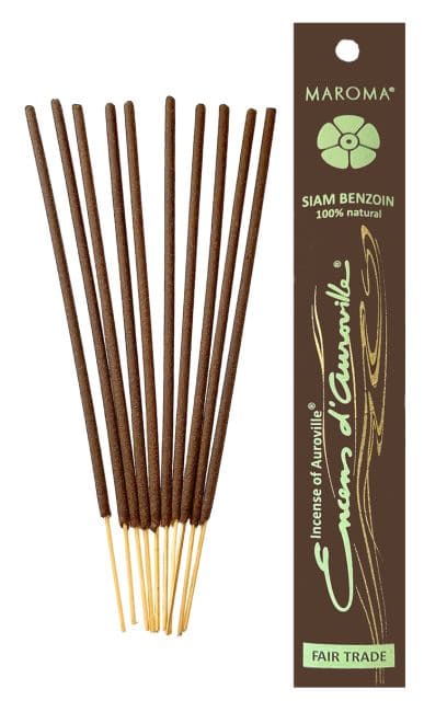 Encens d'Auroville Benjoin de Siam 5x 10 Sticks