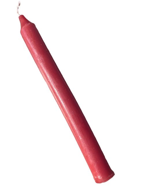 Bougies Goloka Teintées Masse Rouges 13cm 20pcs