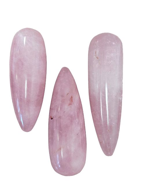 Baton de massage en quartz rose 464grs