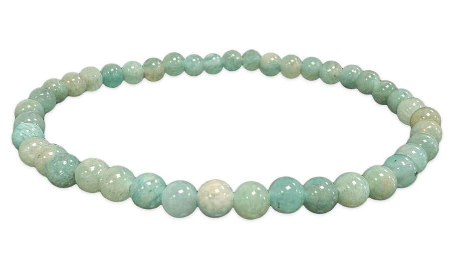 Bracelet Amazonite Perou A perles 4-5mm