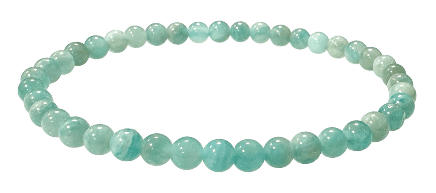 Bracelet Amazonite Russie AA perles 4mm