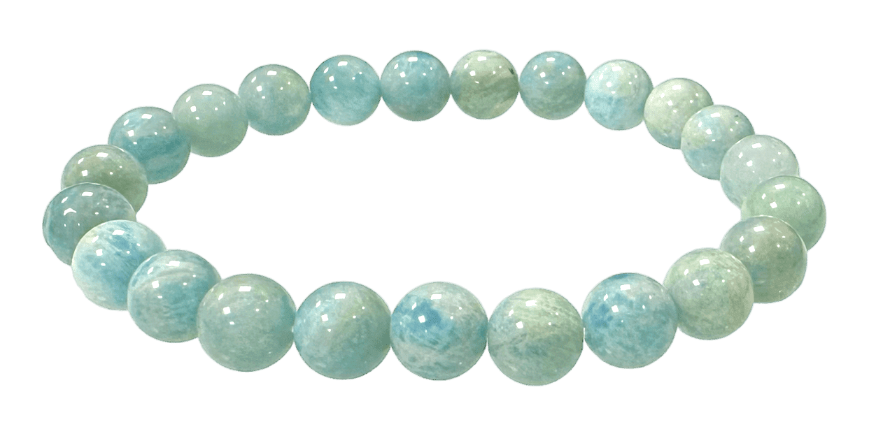 Bracelet Amazonite Russie AA perles 8mm