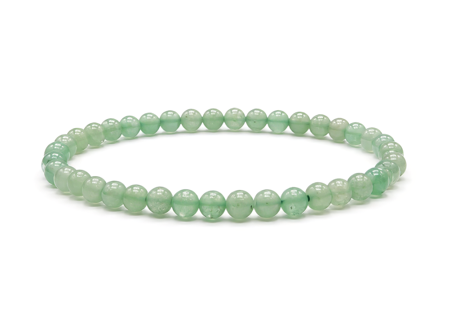Bracelet Aventurine Verte A perles 4mm chez Arabesk