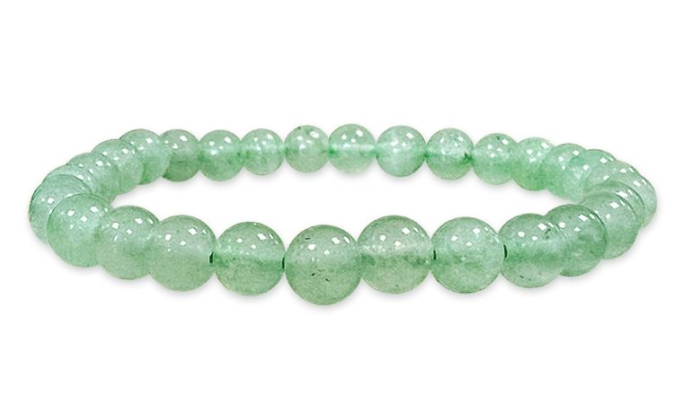 Bracelet Aventurine verte perles 6mm chez Arabesk