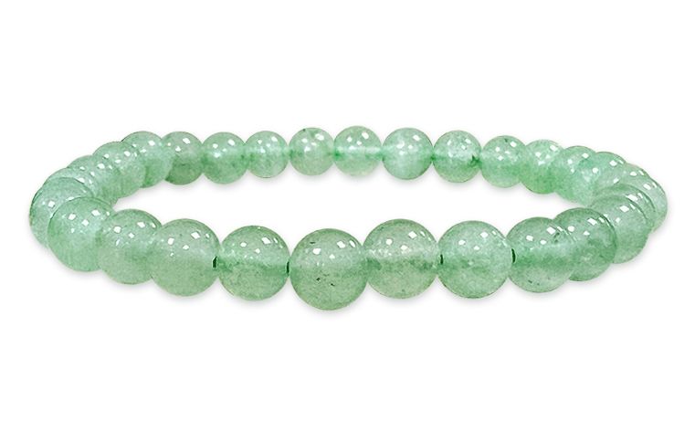 Armband Aventurine grün perlen 6mm