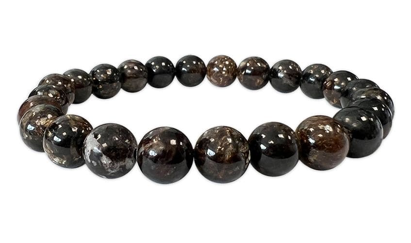 Bracelet Biotite A perles 8mm