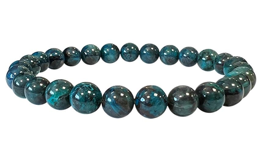 Bracelet Chrysocolle Afrique du Sud AAA perles 5.5-6.5mm