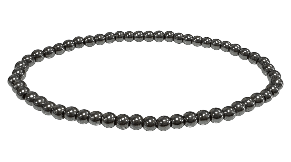 Bracelet Hematite perles 4mm