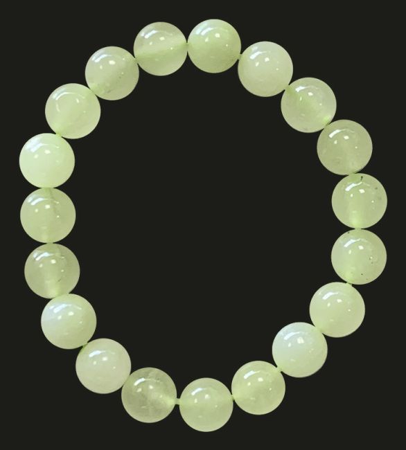 Bracelet Jade de Chine A perles 10mm