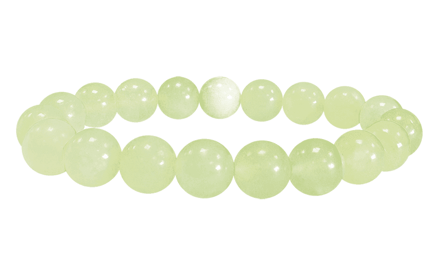 Bracelet Jade de Chine A perles 10mm chez Arabesk