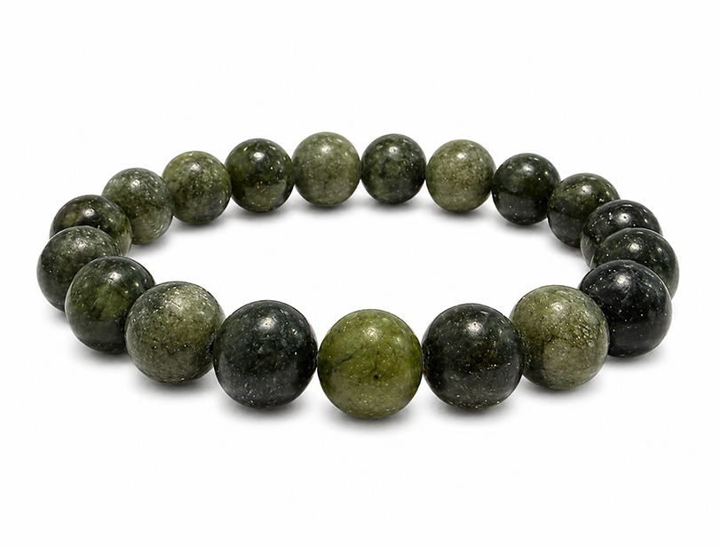 Bracelet Jade Néphrite A perles 10mm