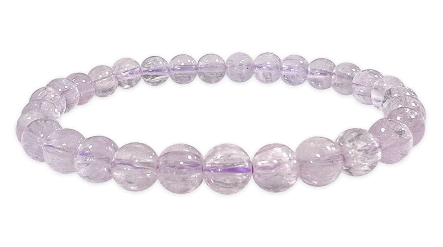 Bracelet Kunzite AAAA perles 5.5-6.5mm