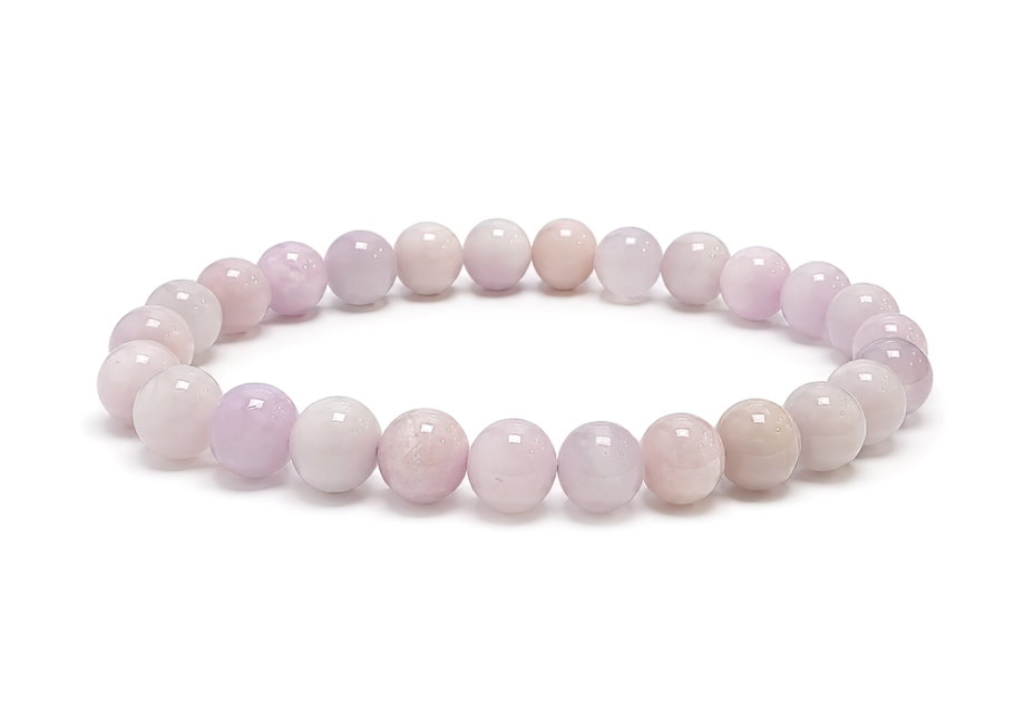 Bracelet Kunzite A Perles 7-8 mm