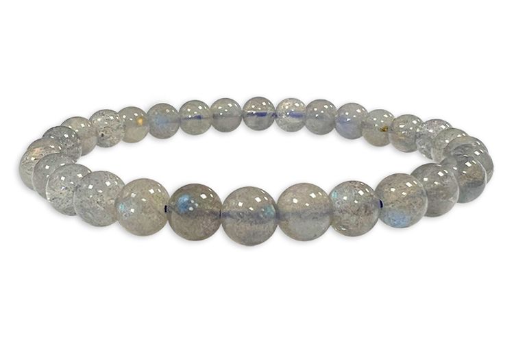 Bracelet Labradorite AA perles 6-7mm