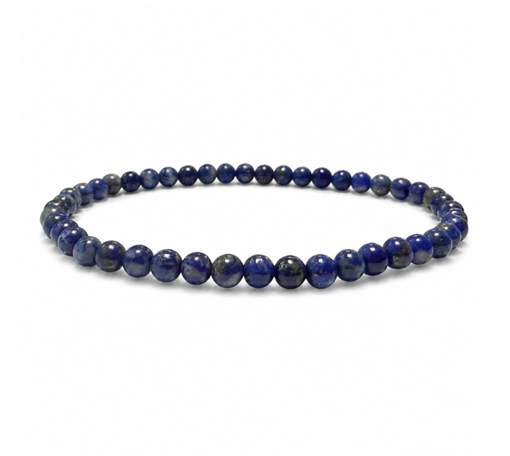 Bracelet Lapis-Lazuli A Perles 4-5mm