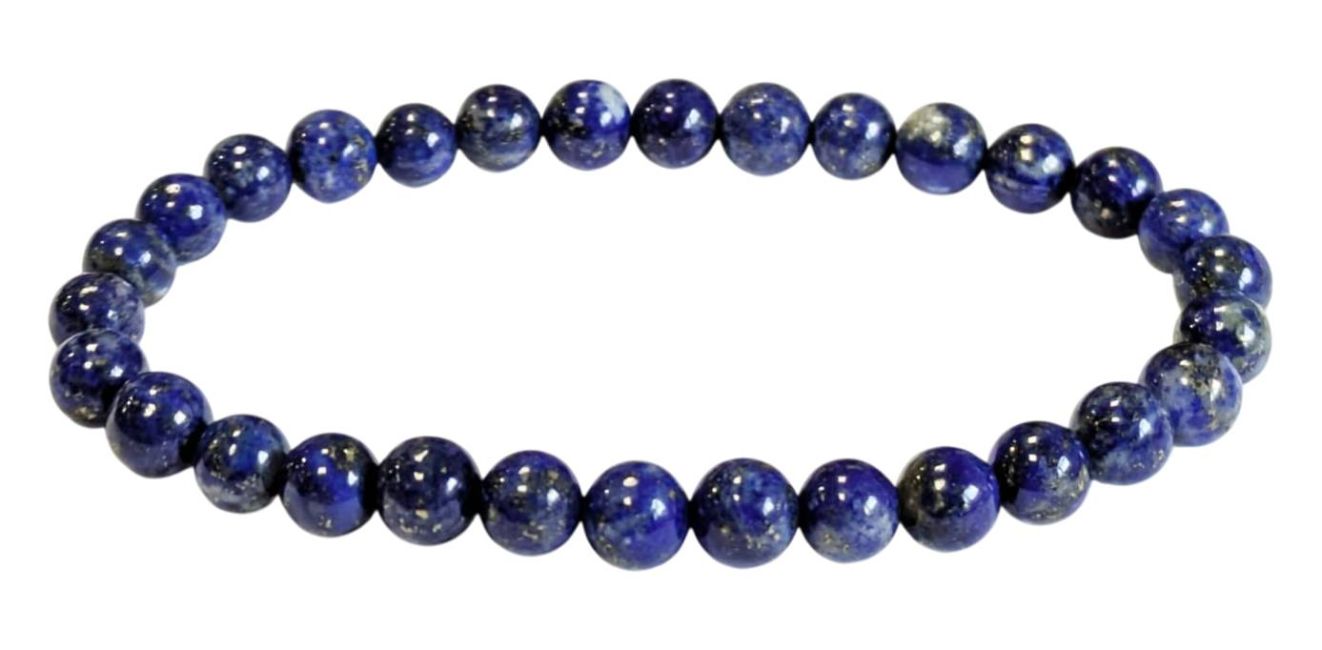 Bracelet Lapis Lazuli A perles 6-7mm