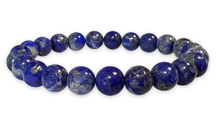 Bracelet Lapis Lazuli A perles 8mm