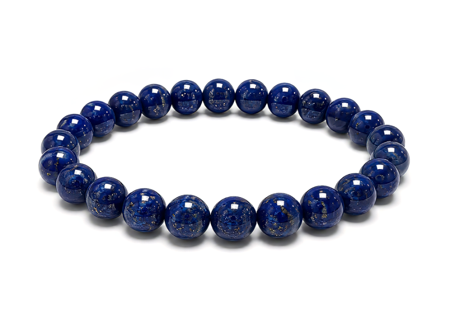 Bracelet Lapis Lazuli AAA Perles 8-9 mm chez Arabesk