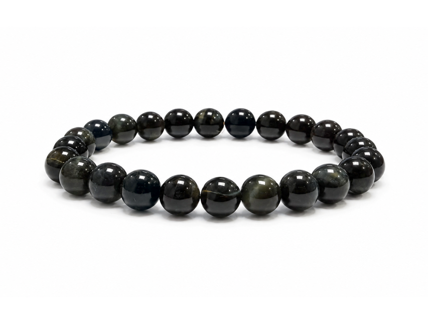 Bracelet Oeil de Faucon AA Perles 8 mm chez Arabesk