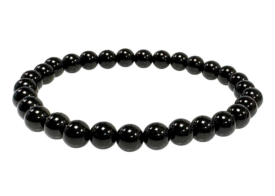 Onyx A Perlen 6mm Armband