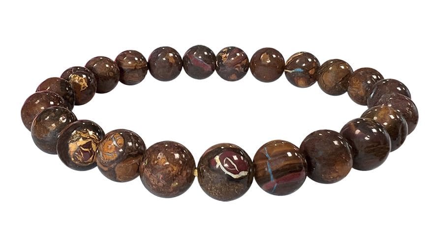 Bracelet  Opale Boulder A perles 7-8mm