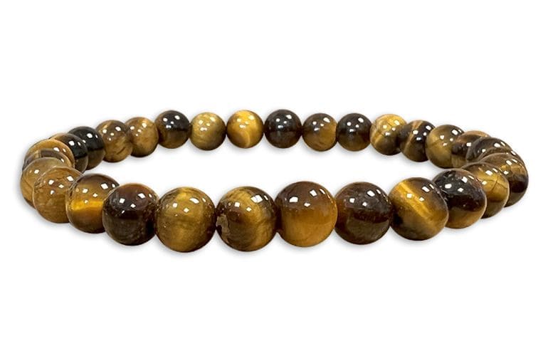 Bracelet Œil de Tigre A perles 6mm chez Arabesk
