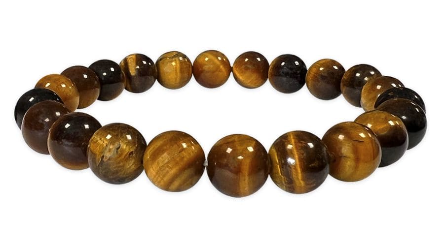 Bracelet Œil de Tigre AA perles 8mm chez Arabesk