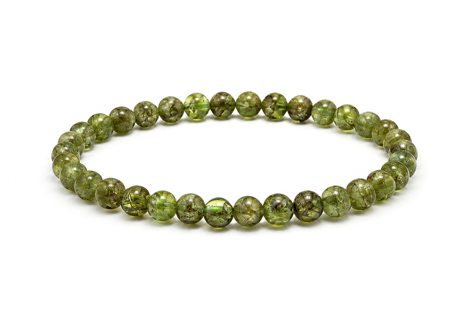 Bracelet Péridot A Perles 5-6 mm chez Arabesk
