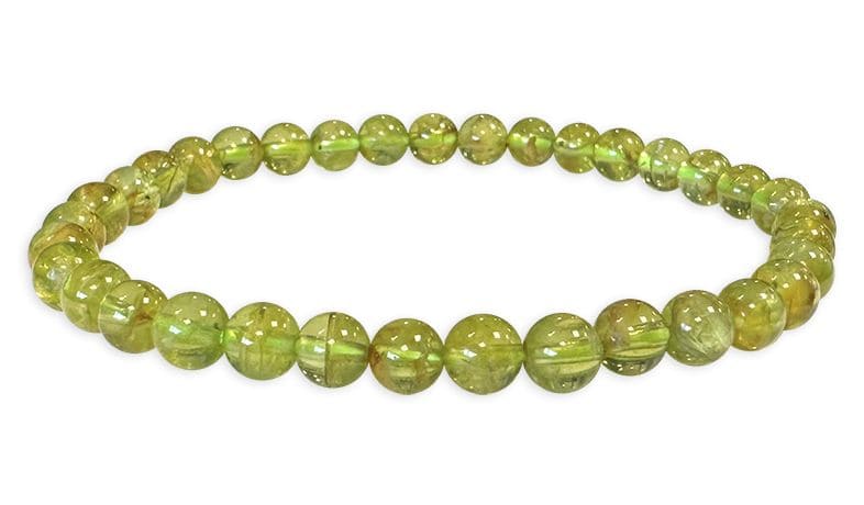 Peridotarmband AA Perlen 5-6mm