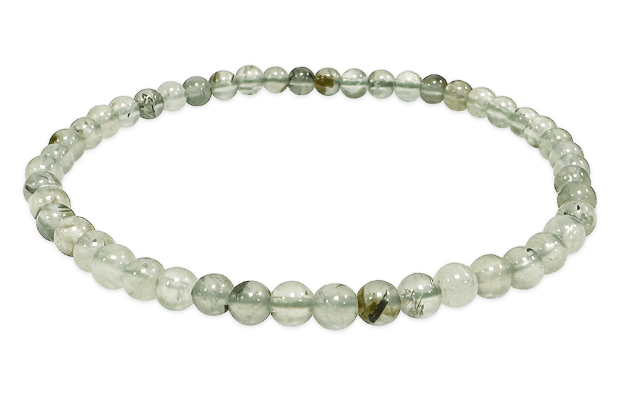 Bracelet Prehnite A perles 4mm