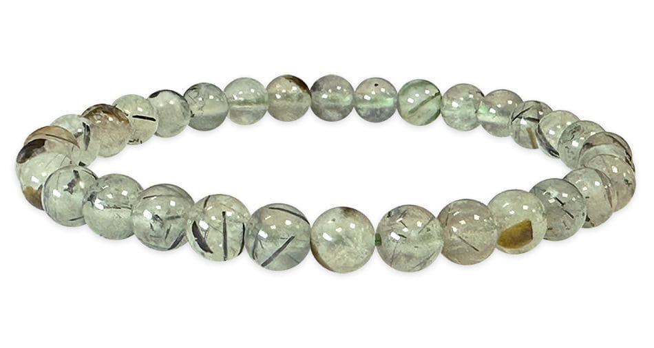 Bracelet Prehnite A perles 6mm