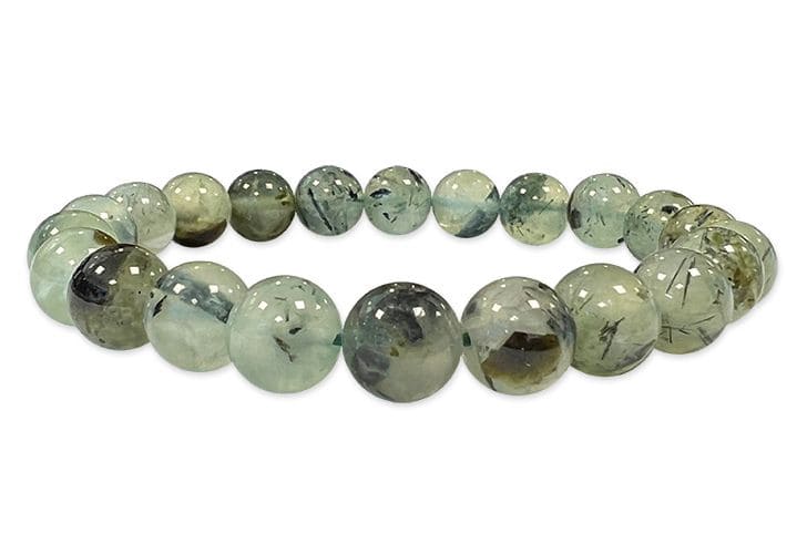 Bracelet Prehnite A perles 7-8mm