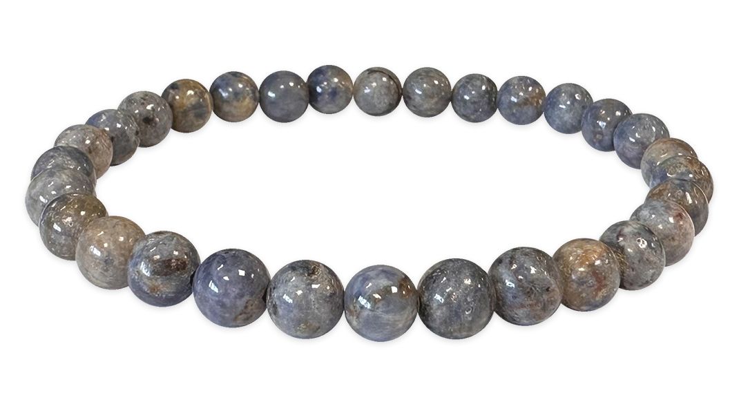 Bracelet Saphir Bleu perles 5-6mm
