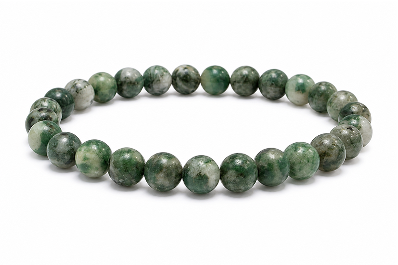 Bracelet Serpentine A perles 6-7mm