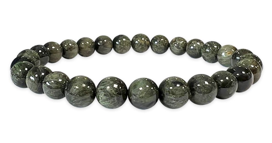 Bracelet Seraphinite  perles 6-7mm