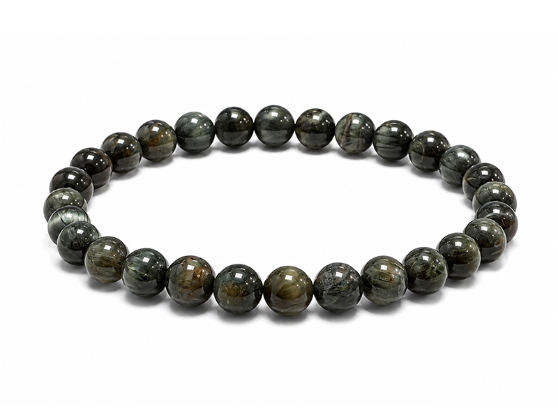 Bracelet Séraphinite A perles 6-7mm chez Arabesk